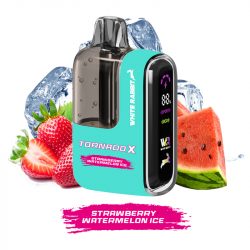 Puff Tornado X 25000 Strawberry Watermelon Ice 1% et 2% by Tornado azerty White Rabbit