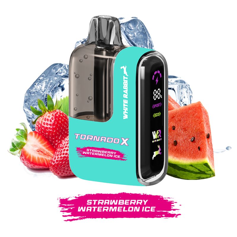Puff Tornado X 25000 Strawberry Watermelon Ice 1% et 2% by Tornado azerty White Rabbit Puff Tornado X 25000 Strawberry Watermelon Ice 1% et 2% by Tornado azerty White Rabbit