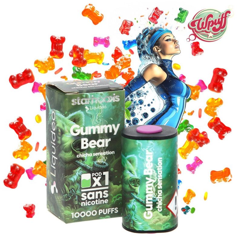 Cartouche Gummy Bear / 1pcs - Starhooks Liquideo | Bonbon Cartouche Gummy Bear / 1pcs - Starhooks Liquideo | Bonbon