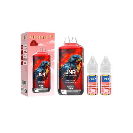 Kit Falcon X 28000 JNR - Watermelon Mango Peach - 2x10ml 20mg