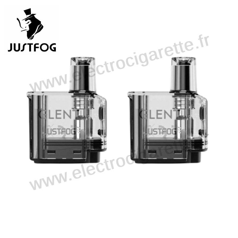 Cartouches Glent - 3.5ml - Justfog Cartouches Glent - 3.5ml - Justfog