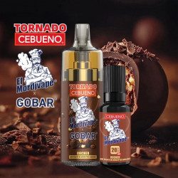 El Mordjvape Chocovape 0.7 Ohm 20mg - Cebueno x Tornado 10000 by Gobar
