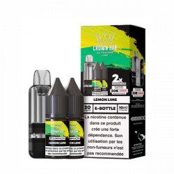 Lemon Lime - Cartouche Cubic 30k 20ml avec 2 x E-liquides 20mg 10ml - Crown Bar by Al Fakher