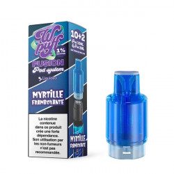 Myrtille Framboyante - Cartouche Pré-remplie 15K - Wpuff Fusion by Liquideo