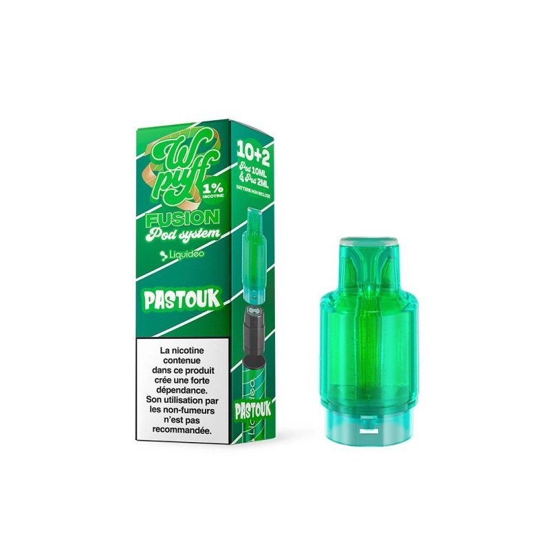 Pastouk - Cartouche Pré-remplie 15K - Wpuff Fusion by Liquideo Pastouk - Cartouche Pré-remplie 15K - Wpuff Fusion by Liquideo