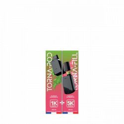 Cartouche Pré-Remplie Torna-Pod 20mg 10ml (1pc) - Torna-Bar - Pastèque