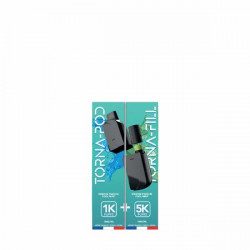 Cartouche Pré-Remplie Torna-Pod 20mg 10ml (1pc) - Torna-Bar - Menthe Fraîche