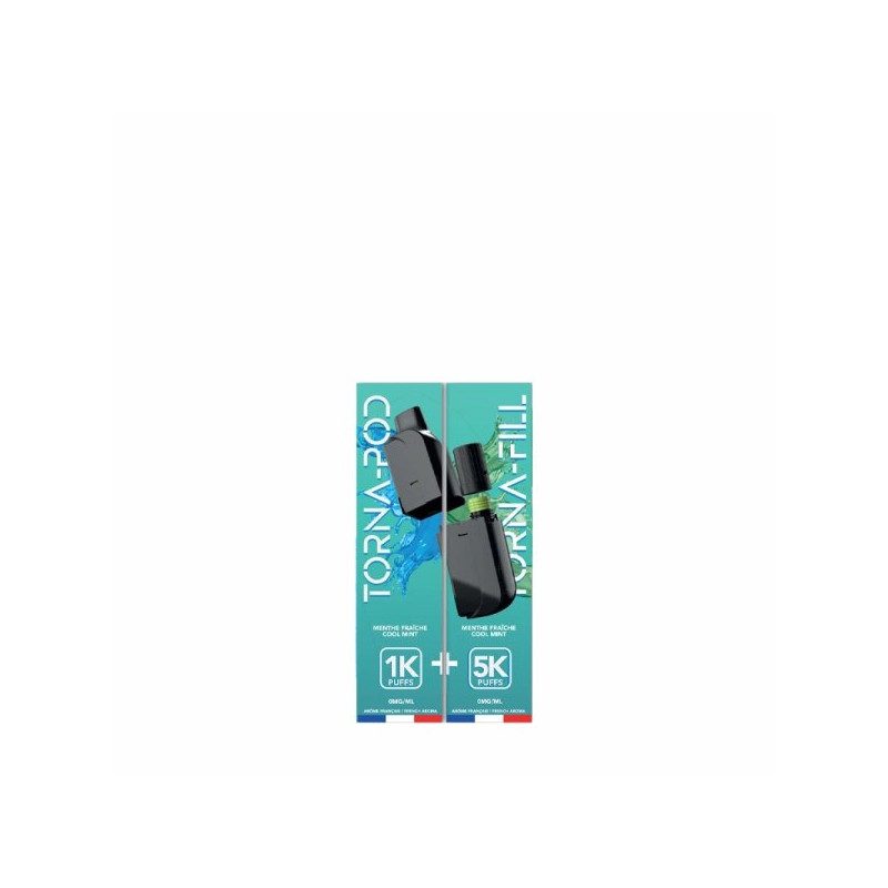 Cartouche Pré-Remplie Torna-Pod 20mg 10ml (1pc) - Torna-Bar - Menthe Fraîche Cartouche Pré-Remplie Torna-Pod 20mg 10ml (1pc) - Torna-Bar - Menthe Fraîche