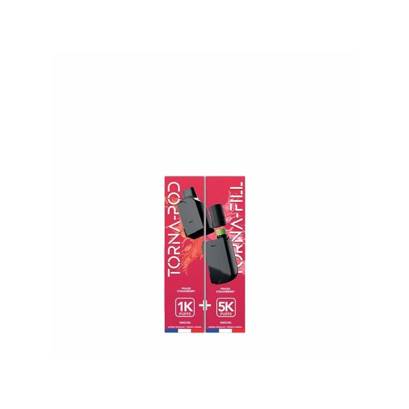 Cartouche Pré-Remplie Torna-Pod 20mg 10ml (1pc) - Torna-Bar - Fraise Cartouche Pré-Remplie Torna-Pod 20mg 10ml (1pc) - Torna-Bar - Fraise