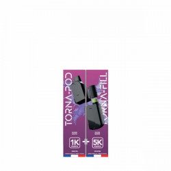 Cartouche Pré-Remplie Torna-Pod 20mg 10ml (1pc) - Torna-Bar - Raisin