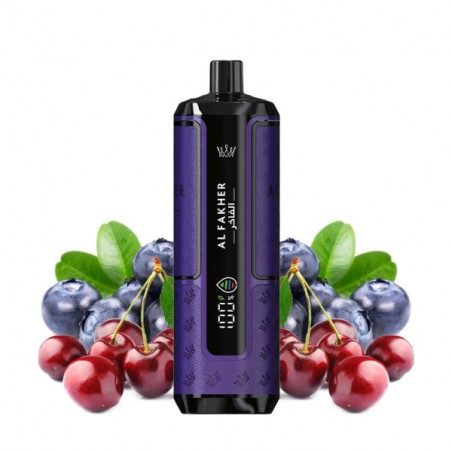 Blueberry Cherry - 25k Hyper Max - Crown Bar by Al Fakher