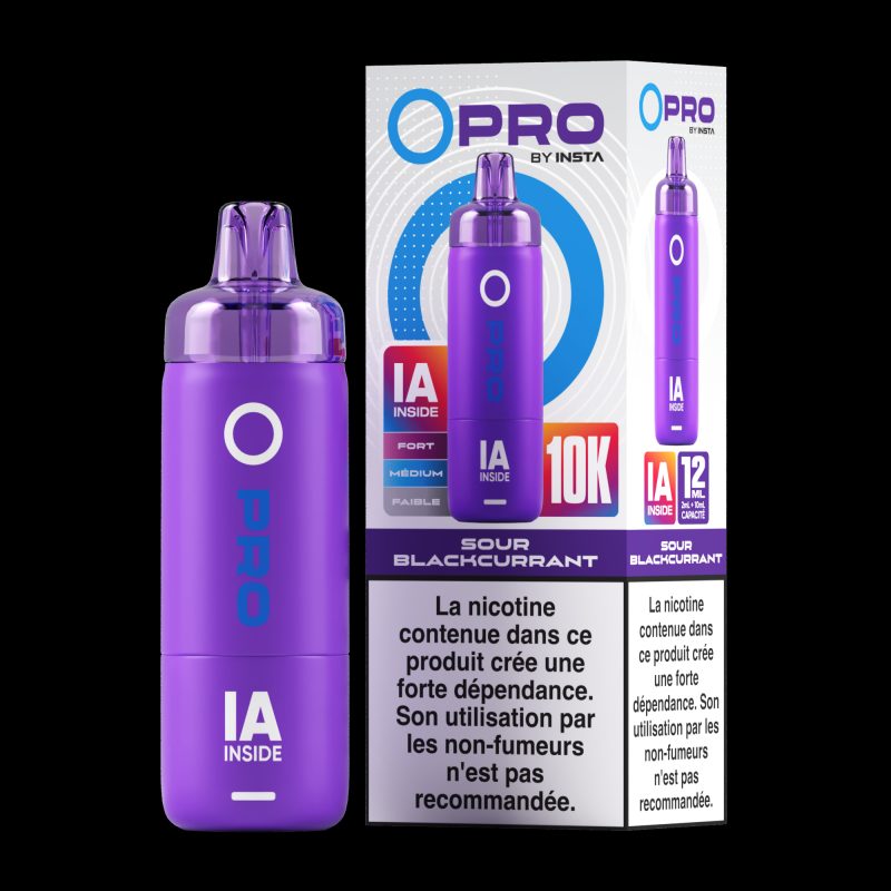 Kit OPRO IA 10000 10 2ml 20mg Instafill - Cassis Acidulé Kit OPRO IA 10000 10 2ml 20mg Instafill - Cassis Acidulé