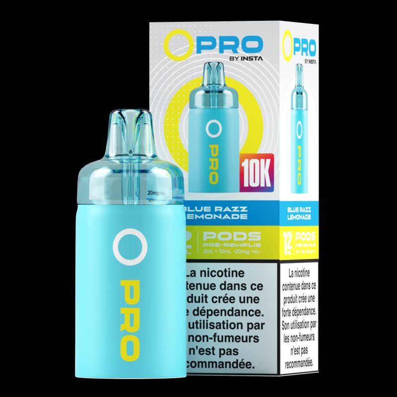 Cartouche OPRO IA 10000 Refill 10 2ml 20mg Instafill - Limonade Framboise Bleu Cartouche OPRO IA 10000 Refill 10 2ml 20mg Instafill - Limonade Framboise Bleu