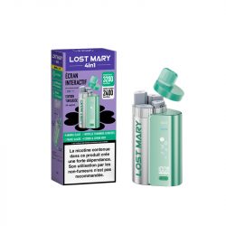 Boite 4en1 Turquoise Lost Mary 20mg