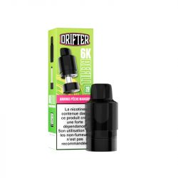 Cartouche Drifter Bar 6000 Refill 10+2ml 20mg Drifter Ananas Pêche Mangue