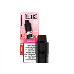 Cartouche Drifter Bar 6000 Refill 10+2ml 20mg Drifter Fraise Glacée