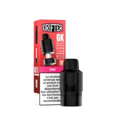 Cartouche Drifter Bar 6000 Refill 10+2ml 20mg Drifter Cerise