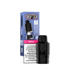 Cartouche Drifter Bar 6000 Refill 10+2ml 20mg Drifter Myrtille