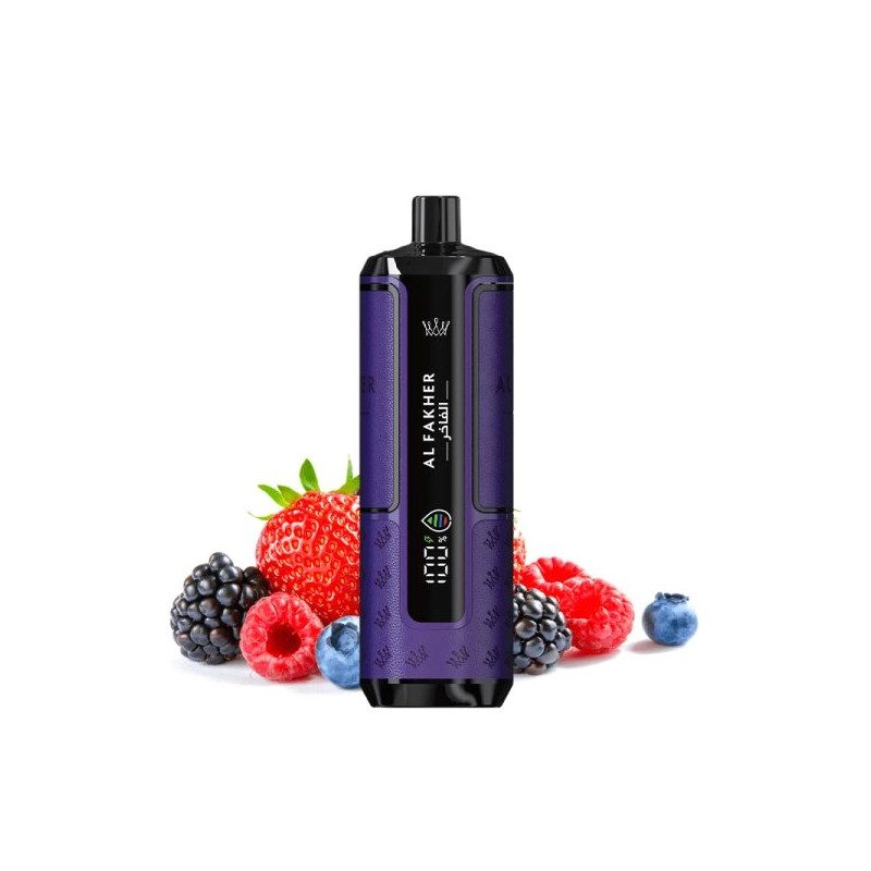 Mixed Berry - 25k Hyper Max - Crown Bar by Al Fakher