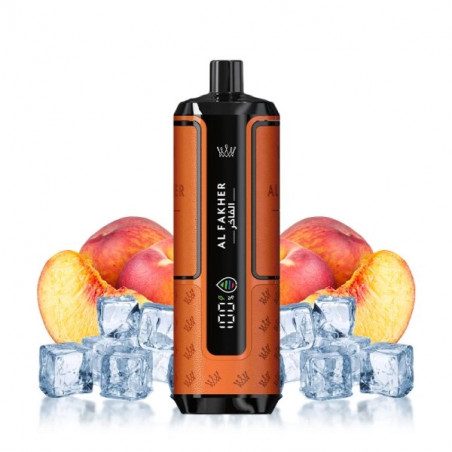 Peach Ice - 25k Hyper Max - Crown Bar by Al Fakher