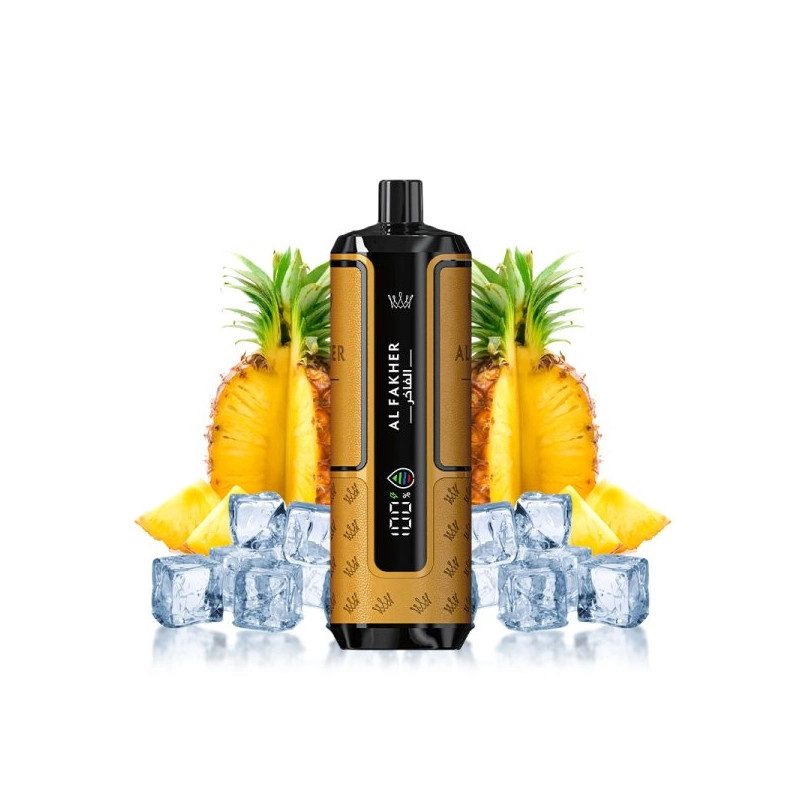 Pineapple Ice - 25k Hyper Max - Crown Bar by Al Fakher Pineapple Ice - 25k Hyper Max - Crown Bar by Al Fakher