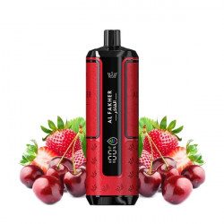 Strawberry Cherry - 25k Hyper Max - Crown Bar by Al Fakher