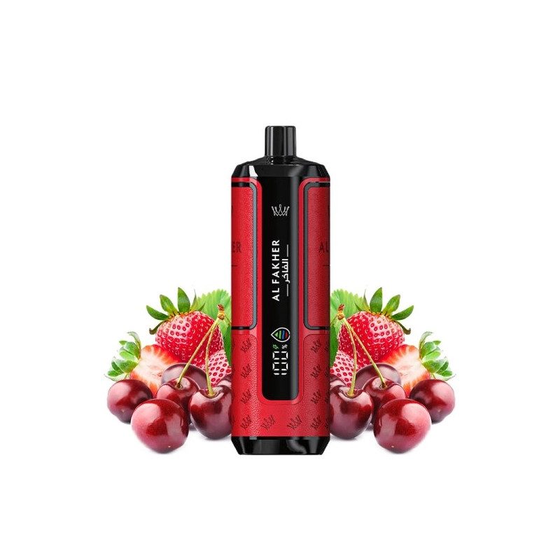 Strawberry Punch - 25k Hyper Max - Crown Bar by Al Fakher Strawberry Punch - 25k Hyper Max - Crown Bar by Al Fakher