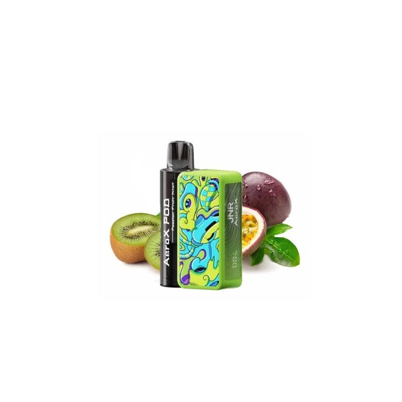 Passion Fruit Kiwi - Aero X 32k 850mAh 2ml / 2% - JNR Passion Fruit Kiwi - Aero X 32k 850mAh 2ml / 2% - JNR