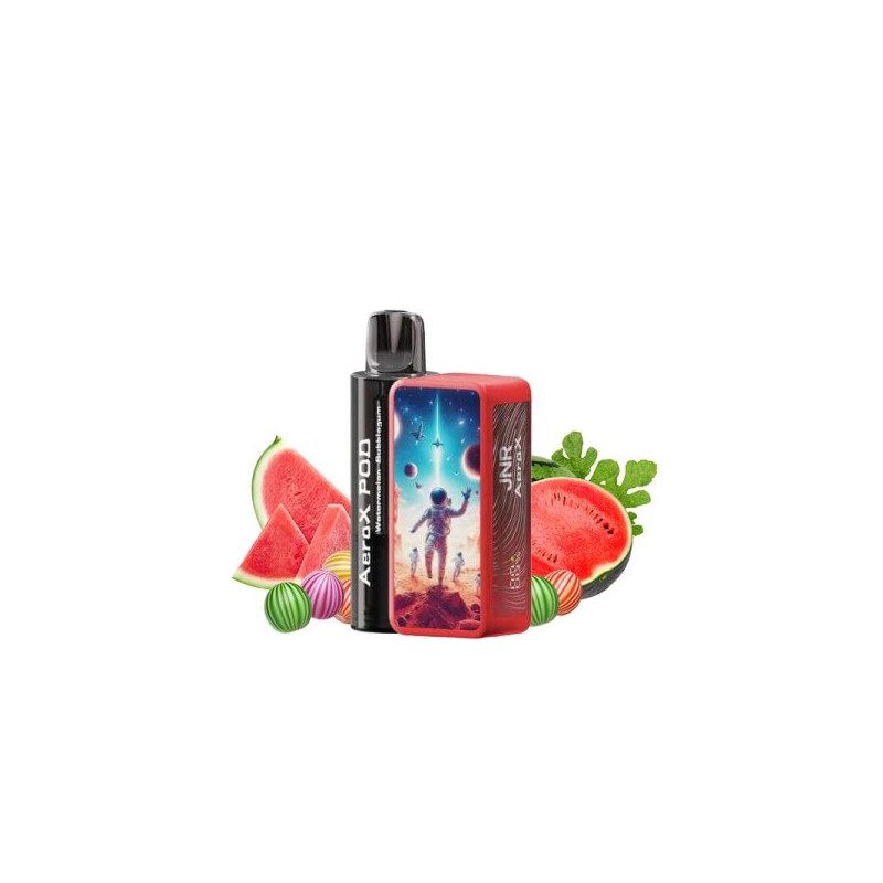 Watermelon Bubblegum - Aero X 32k 850mAh 2ml / 2% - JNR Watermelon Bubblegum - Aero X 32k 850mAh 2ml / 2% - JNR