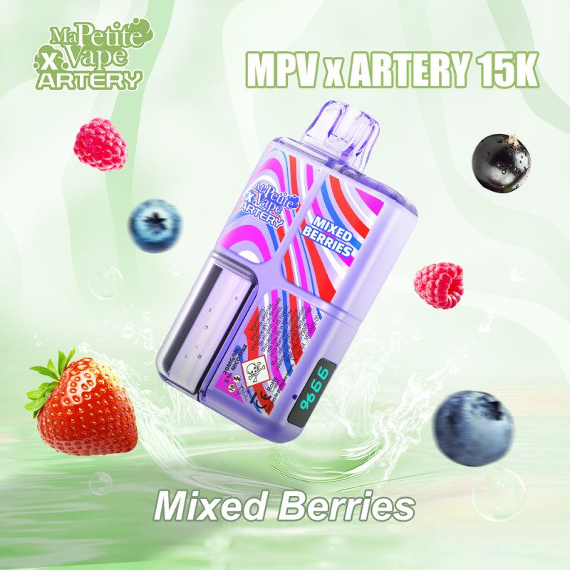 Mixed Berries - x Artery 15000 puffs - Ma Petite Vape Mixed Berries - x Artery 15000 puffs - Ma Petite Vape