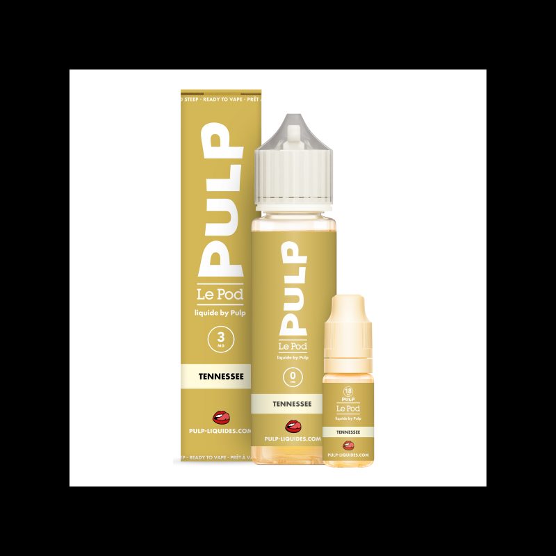 Tennessee - Pack 60ml Le Pod Liquide - Pulp Tennessee - Pack 60ml Le Pod Liquide - Pulp