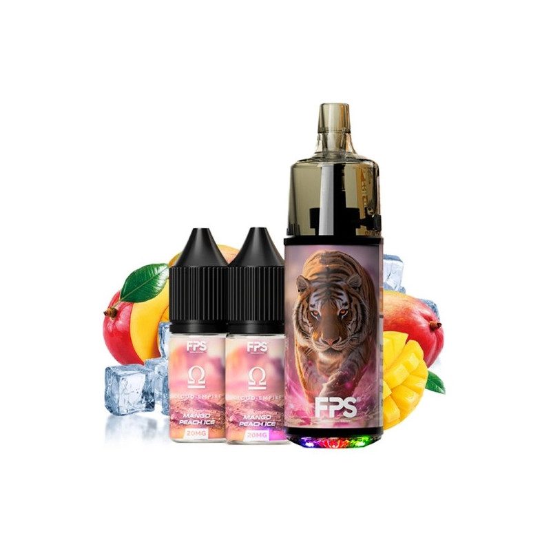 Mango Peach - Pack Pod Tank 30k - 1000mAh 10ml / 2% - FPS Mango Peach - Pack Pod Tank 30k - 1000mAh 10ml / 2% - FPS