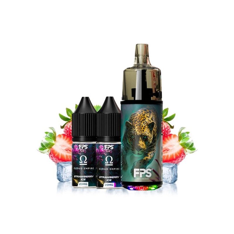 Strawberry Ice - Pack Pod Tank 30k - 1000mAh 10ml / 2% - FPS Strawberry Ice - Pack Pod Tank 30k - 1000mAh 10ml / 2% - FPS