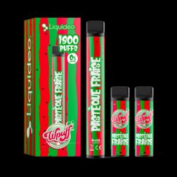 Pastèque Fraise - Starter Kit Wpuff 600 Original Pod 2ml - Liquideo - Boite