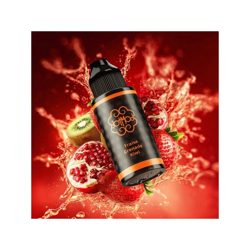 Fraise Grenade Kiwi 0mg 100ml dans 120ml - DotMod Fraise Grenade Kiwi 0mg 100ml dans 120ml - DotMod