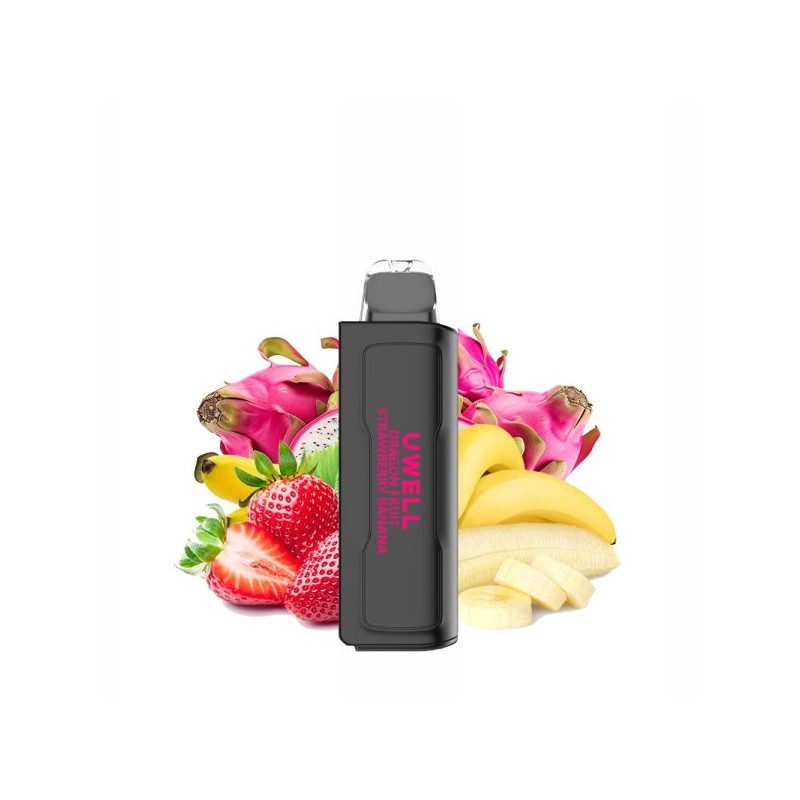 Dragon Fruit Strawberry Banana - Cartouche Pré-remplie Koko Bar 50K L50000 20mg - Uwell Dragon Fruit Strawberry Banana - Cartouche Pré-remplie Koko Bar 50K L50000 20mg - Uwell