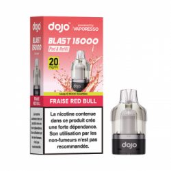 Fraise Red Bull - Cartouche Dojo Blast - 10mL 20mg - Vaporesso