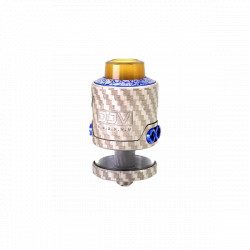 DJV RDTA V2 - 26mm Fiber Engrave - DJV - Bleu