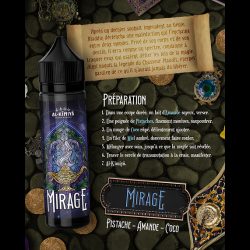 Mirage - Fantasia - Al-Kimiya - ZHC 50mL - Recette