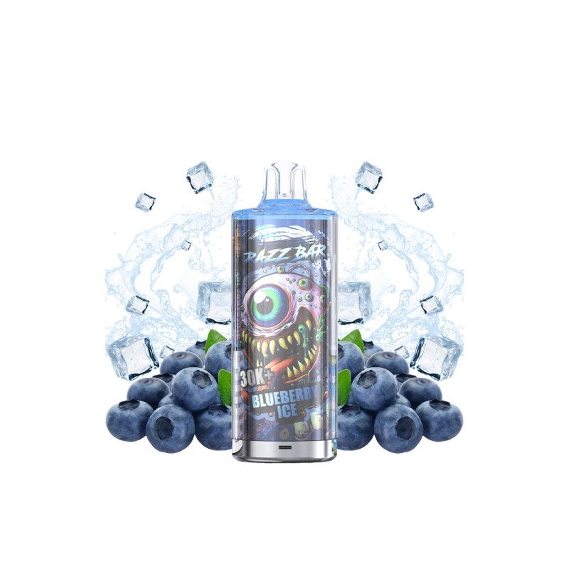 Blueberry Ice - Pack 30K 650mAh 20 2ml / 20mg - RazzBar Blueberry Ice - Pack 30K 650mAh 20 2ml / 20mg - RazzBar