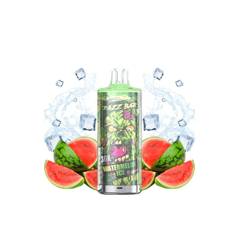 Watermelon Ice - Pack 30K 650mAh 20 2ml / 20mg - RazzBar Watermelon Ice - Pack 30K 650mAh 20 2ml / 20mg - RazzBar