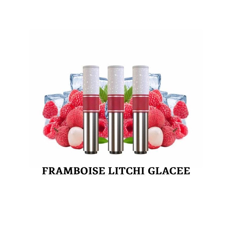 Framboise Litchi Glacée - Cartouches Pré-remplies Nexi One 0mg 1.2ml (3pcs) - Aspire