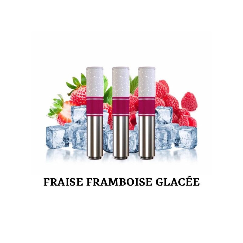 Fraise Framboise Glacée - Cartouches Pré-remplies Nexi One 1.2ml (3pcs) - Aspire