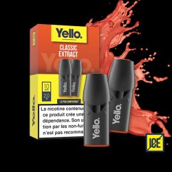 Classic Extract ePod - Yello - Vape Authentique au Goût Tabac Classique - 2 Cartouches