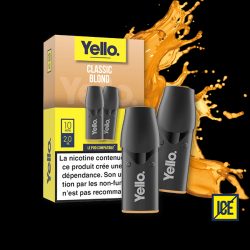 Classic Blond ePod - Yello - Vape Authentique au Goût Tabac Classique - 2 Cartouches