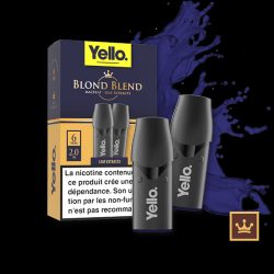 Blond Blend ePod - Yello - Vape Authentique au Goût Tabac Classique - 2 Cartouches
