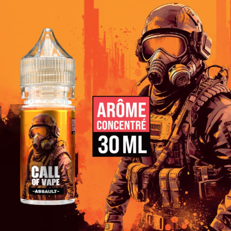Assault Concentre - 30ml - Call Of Vape - Cloud Vapor - DiY Assault Concentre - 30ml - Call Of Vape - Cloud Vapor - DiY