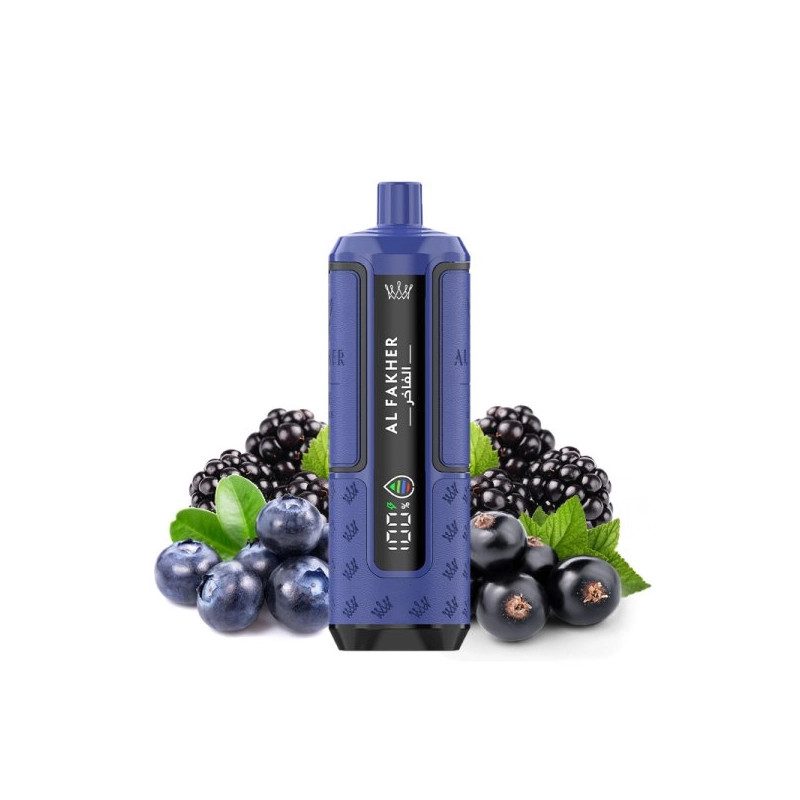 Kit Berry Blue - 30k Hyper Max Advanced 950 mAh - Crown Bar by Al Fakher