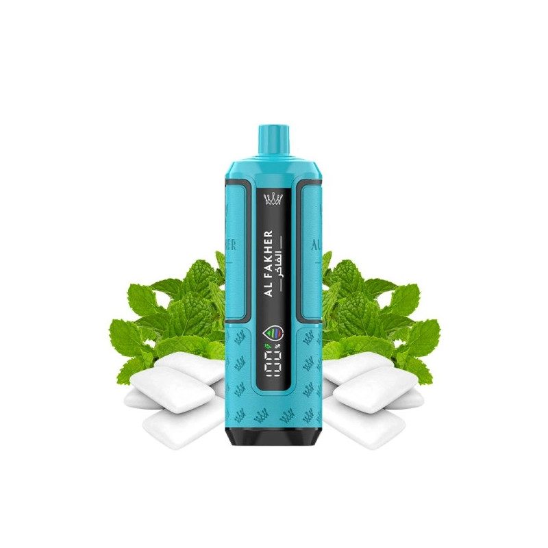 Kit Gum Mint - 30k Hyper Max Advanced 950 mAh - Crown Bar by Al Fakher