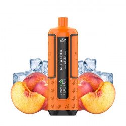 Kit Peach Ice - 30k Hyper Max Advanced 950 mAh - Crown Bar by Al Fakher